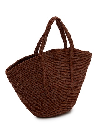 Detail View - Click To Enlarge - LIMAIA - Leslie Raffia Tote Bag