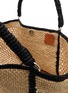 Detail View - Click To Enlarge - LIMAIA - Nivo Raffia Tote Bag