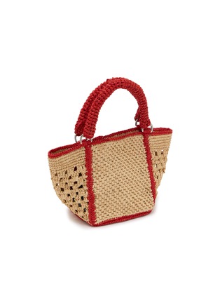 Detail View - Click To Enlarge - LIMAIA - Nivo Raffia Tote Bag