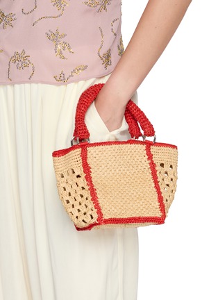 Figure View - Click To Enlarge - LIMAIA - Nivo Raffia Tote Bag