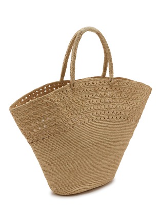 Detail View - Click To Enlarge - LIMAIA - Rinah Raffia Tote Bag