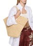 Figure View - Click To Enlarge - LIMAIA - Rinah Raffia Tote Bag