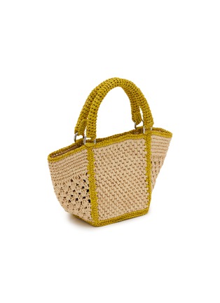 Detail View - Click To Enlarge - LIMAIA - Nivo Raffia Tote Bag