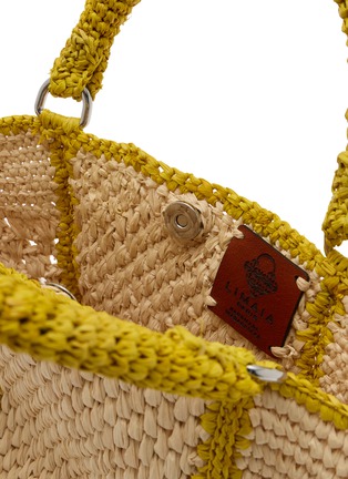 Detail View - Click To Enlarge - LIMAIA - Nivo Raffia Tote Bag