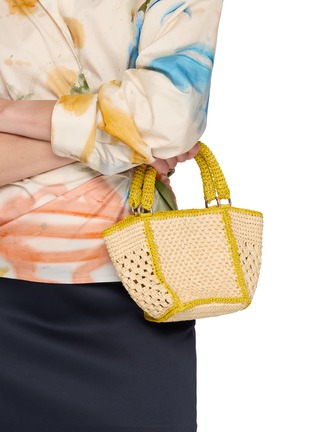 Figure View - Click To Enlarge - LIMAIA - Nivo Raffia Tote Bag