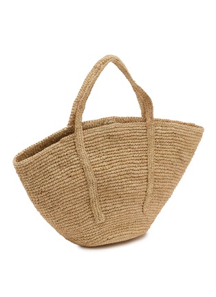 Detail View - Click To Enlarge - LIMAIA - Leslie Raffia Tote Bag