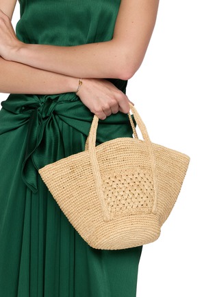 Figure View - Click To Enlarge - LIMAIA - Leslie Raffia Tote Bag