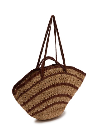 Detail View - Click To Enlarge - LIMAIA - Alix Raffia Tote Bag