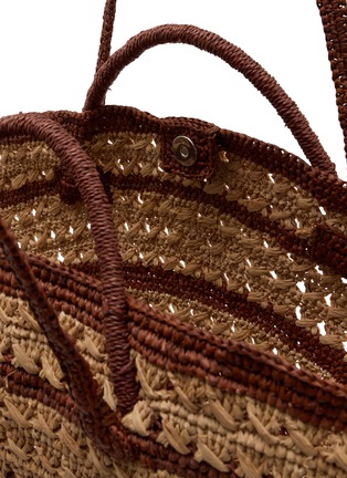 Detail View - Click To Enlarge - LIMAIA - Alix Raffia Tote Bag