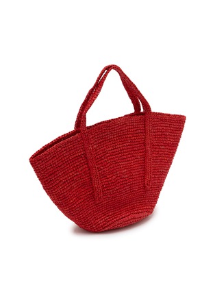 Detail View - Click To Enlarge - LIMAIA - Leslie Raffia Tote Bag