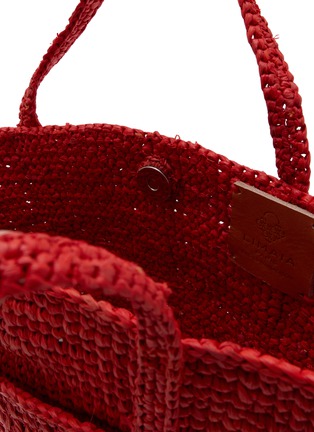 Detail View - Click To Enlarge - LIMAIA - Leslie Raffia Tote Bag