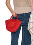 Figure View - Click To Enlarge - LIMAIA - Leslie Raffia Tote Bag