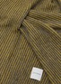 Detail View - Click To Enlarge - JOVENS - Bi Colour Stripe Cuff Cashmere Scarf