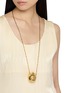Figure View - Click To Enlarge - GOOSSENS - Céleste Collier Pendentif Boîte Lune Brass Necklace