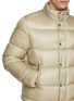  - KRUF - Detachable Raccoon Fur Trim Hood Quilted Down Jacket