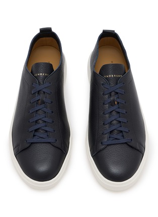 Detail View - Click To Enlarge - HENDERSON - Lace Up Leather Men's Sneakers