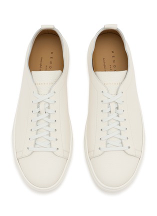 Detail View - Click To Enlarge - HENDERSON - Lace Up Leather Men's Sneakers