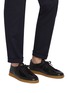Figure View - Click To Enlarge - HENDERSON - Lace Up Leather Men's Sneakers