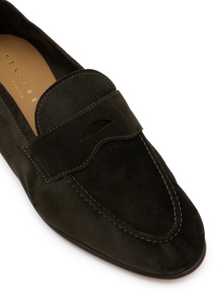 Detail View - Click To Enlarge - HENDERSON - Slip On Suede Loafers