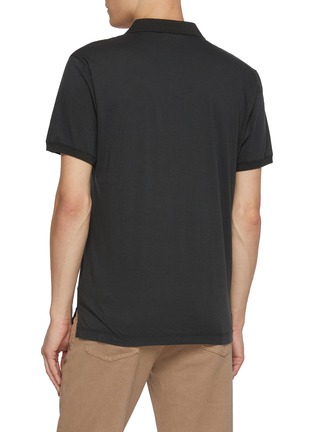 Back View - Click To Enlarge - JAMES PERSE - Elevated Lotus Cotton Jersey Crewneck T-Shirt