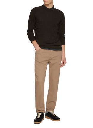 Figure View - Click To Enlarge - JAMES PERSE - Elevated Lotus Cotton Jersey Crewneck T-Shirt