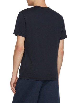 Back View - Click To Enlarge - JAMES PERSE - Brushed Lotus Cotton Crewneck T-Shirt