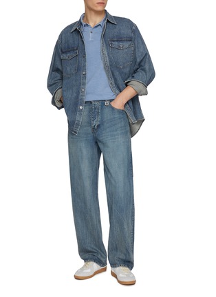 Figure View - Click To Enlarge - JAMES PERSE - Revised Standard Cotton Polo Shirt