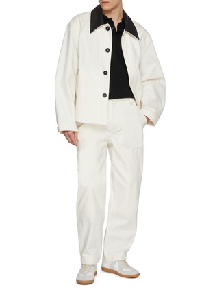 Figure View - Click To Enlarge - JAMES PERSE - Elevated Lotus Cotton Jersey Crewneck T-Shirt