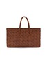 DRAGON DIFFUSION Maori Kete Leather Tote Bag