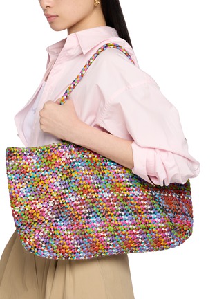 Figure View - Click To Enlarge - DRAGON DIFFUSION - Octo Knotted Goat Leather Tote Bag