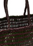 Detail View - Click To Enlarge - DRAGON DIFFUSION - Terrafino Handwoven Buffalo Calf Leather Basket Tote Bag
