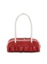 MARGESHERWOOD X Peanuts Mini Soft Boston Ruffled Leather East West Bag