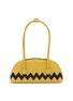 MARGESHERWOOD X Peanuts Bessette Zigzag Crinkle Leather Shoulder Bag