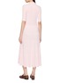 Back View - Click To Enlarge - ARCH4 - Elloren Ribbed Polo Midi Dress