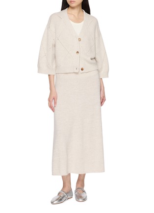 Figure View - Click To Enlarge - ARCH4 - Hollingsworth Knit Cardigan