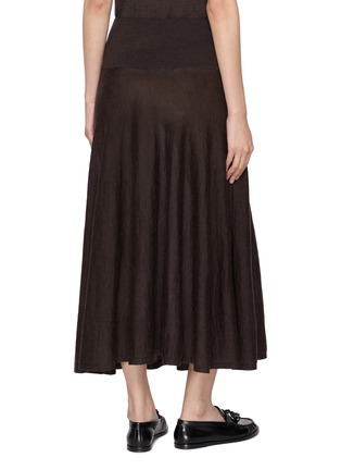 Back View - Click To Enlarge - ARCH4 - Norma Knit Midi Skirt