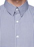Detail View - Click To Enlarge - THEORY - Sylvain mini gingham check shirt