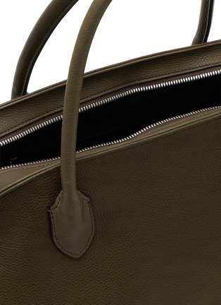 Detail View - Click To Enlarge - THE ROW - Agnes 16 Leather Satchel Bag