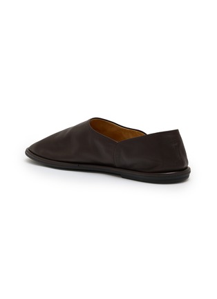 Detail View - Click To Enlarge - THE ROW - Canal Leather Slip-Ons