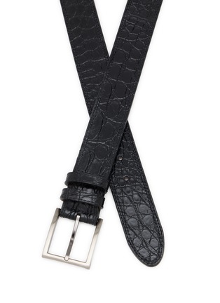 Detail View - Click To Enlarge - MAGNANNI - Eastwood Crocodile Leather Belt