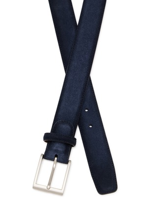 Detail View - Click To Enlarge - MAGNANNI - Telante Suede Leather Belt