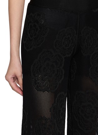 - PEPA POMBO - Caua Floral Embroidered Pants