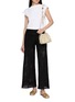 Figure View - Click To Enlarge - PEPA POMBO - Caua Floral Embroidered Pants