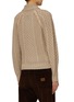 Back View - Click To Enlarge - GUEST IN RESIDENCE - Marlowe Cable Knit Cardigan