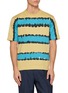 J∞QUALITY Irregular Stripe Crewneck T-Shirt