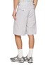 Back View - Click To Enlarge - J∞QUALITY - Buckled Side Strap Pleated Shorts
