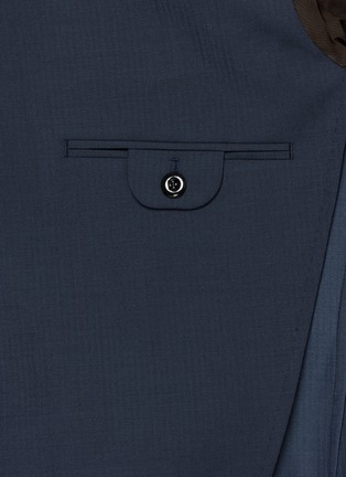  - J∞QUALITY - Herringbone Single Breasted Blazer