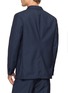 Back View - Click To Enlarge - J∞QUALITY - Herringbone Single Breasted Blazer