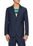 J∞QUALITY Herringbone Single Breasted Blazer