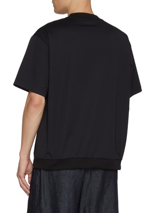 Back View - Click To Enlarge - J∞QUALITY - Oversized Washi Yarn T-Shirt